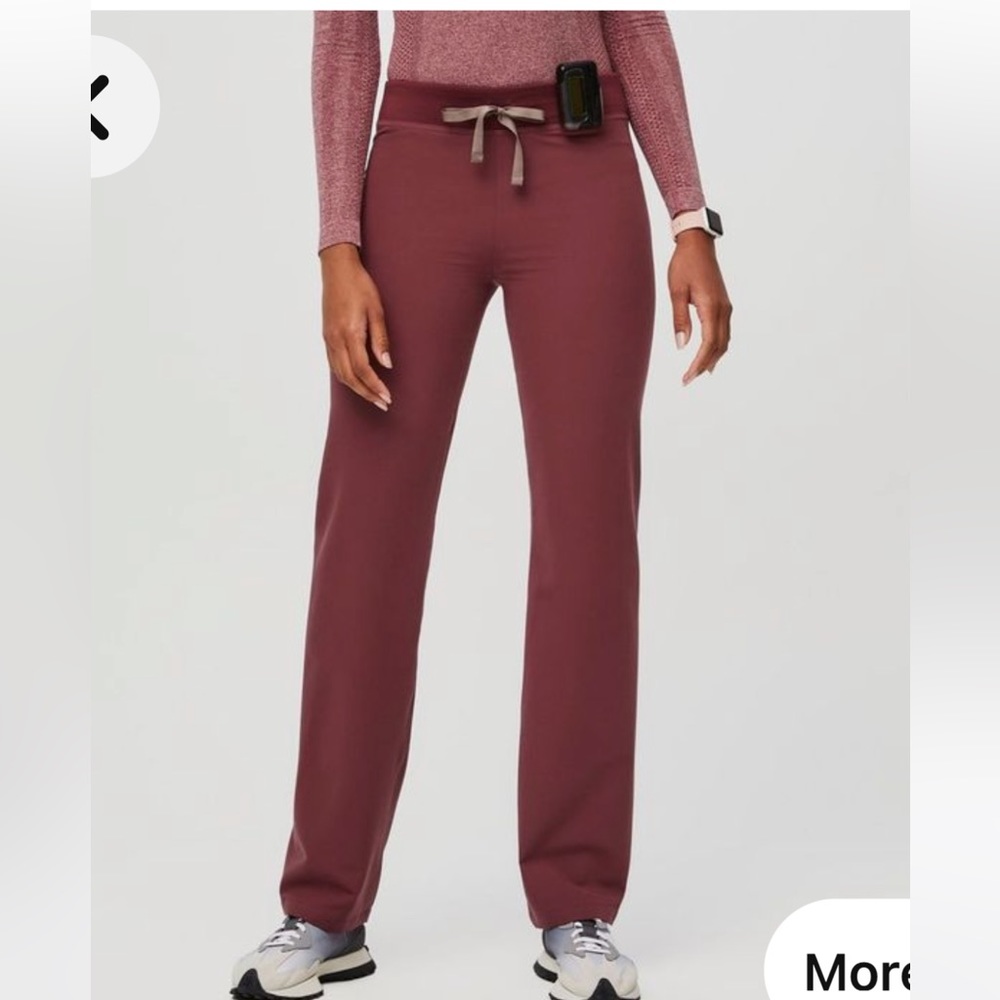 FIGS - basic Livingston bottom dark cherry